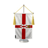 Fanion table drapeau irlande du nord en polyester