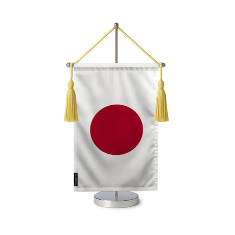 Fanion table drapeau japon en polyester