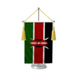 Fanion table drapeau kenya en polyester