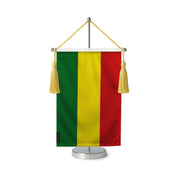 Fanion table drapeau la bolivie en polyester