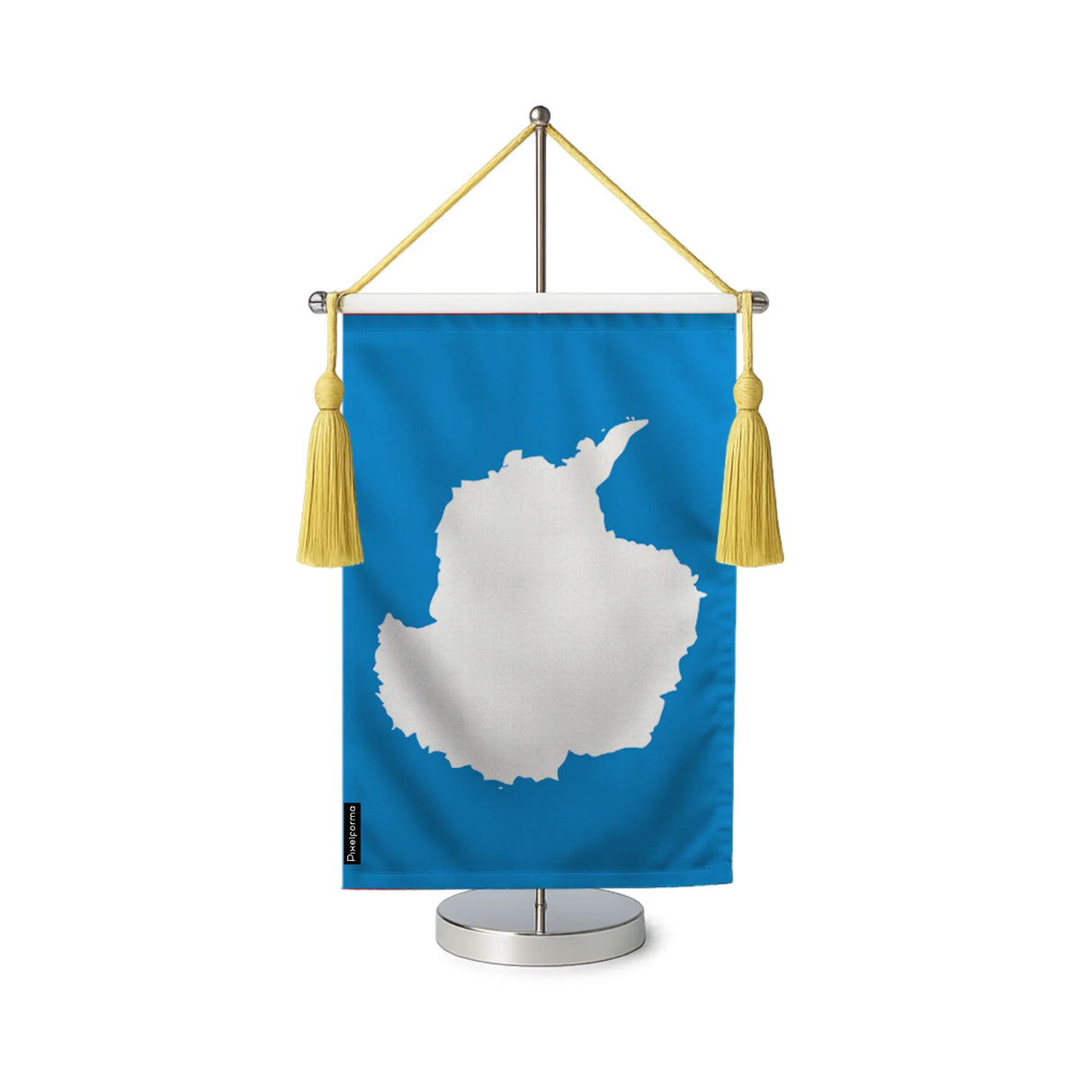 Fanion table drapeau l’antarctique en polyester
