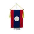 Fanion table drapeau laos en polyester