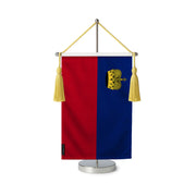 Fanion table drapeau liechtenstein en polyester