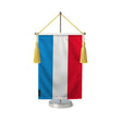Fanion table drapeau luxembourg en polyester