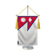 Fanion table drapeau népal en polyester
