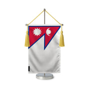 Fanion table drapeau népal en polyester