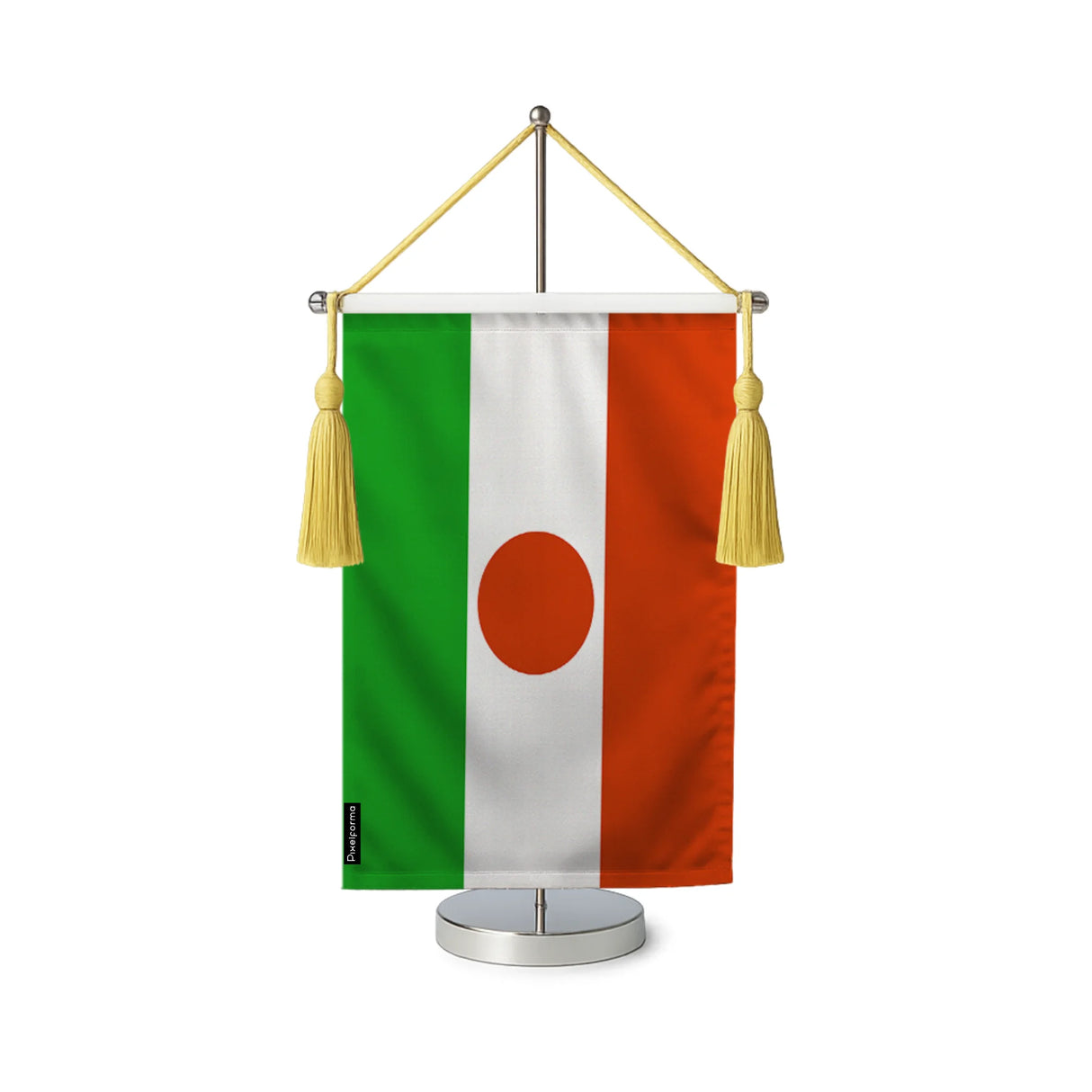 Fanion table drapeau niger en polyester
