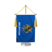 Fanion table drapeau oklahoma en polyester