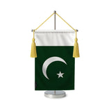 Fanion table drapeau pakistan en polyester