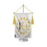 Fanion table drapeau rhode island en polyester
