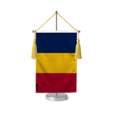 Fanion table drapeau tchad en polyester