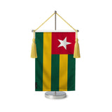 Fanion table drapeau togo en polyester