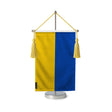 Fanion table drapeau ukraine en polyester