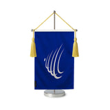 Fanion table drapeau union des nations sud-américaines en polyester