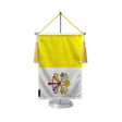 Fanion table drapeau vatican en polyester