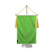 Fanion table drapeau vert en polyester