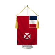 Fanion table drapeau wallis-et-futuna en polyester