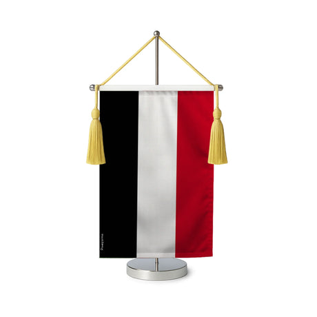 Fanion table drapeau yémen en polyester