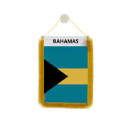 Fanion voiture bahamas polyester à suspendre élégant résistant
