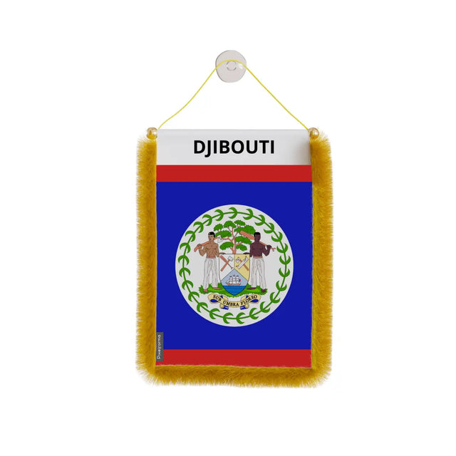 Fanion Voiture Drapeau Belize - Pixelforma 