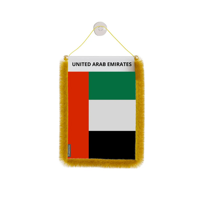Fanion voiture drapeau émirats arabes unis - pixelforma