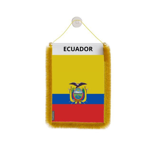 Fanion voiture drapeau équateur - pixelforma