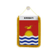 Fanion voiture kiribati en polyester à suspendre élégant