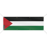Grand drapeau palestine polyester résistant huit œillets