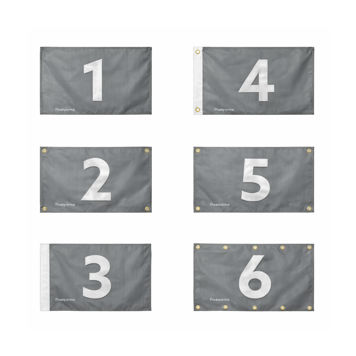 Guide des options d'œillets pour les drapeaux Pixelforma