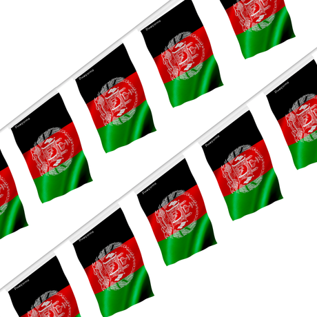 Guirlande drapeau afghanistan - pixelforma