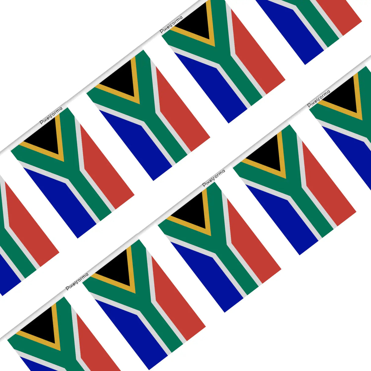 Guirlande drapeau afrique du sud - pixelforma