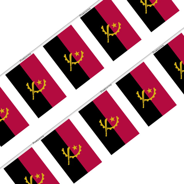 Guirlande drapeau angola - pixelforma