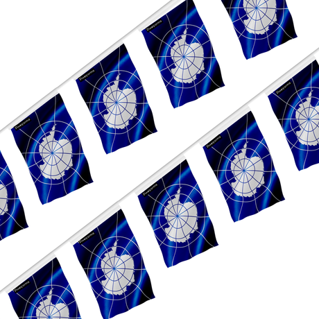 Guirlande drapeau antarctique - pixelforma