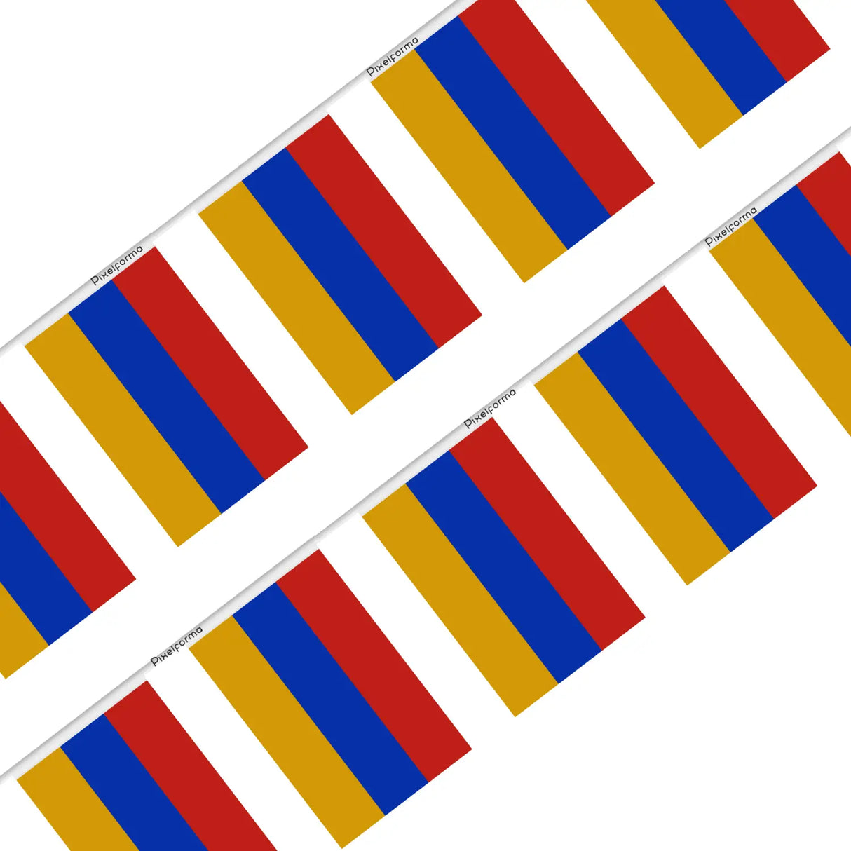 Guirlande drapeau arménie - pixelforma