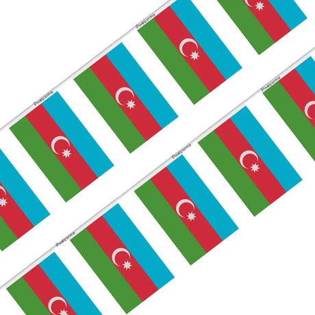 Guirlande drapeau azerbaïdjan - pixelforma