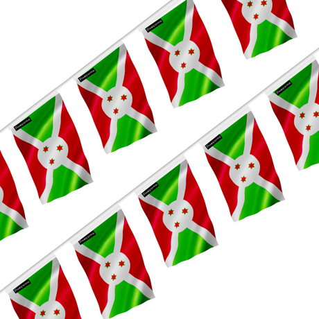 Guirlande drapeau burundi - pixelforma