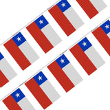 Guirlande Drapeau Chili en Polyester - Pixelforma 