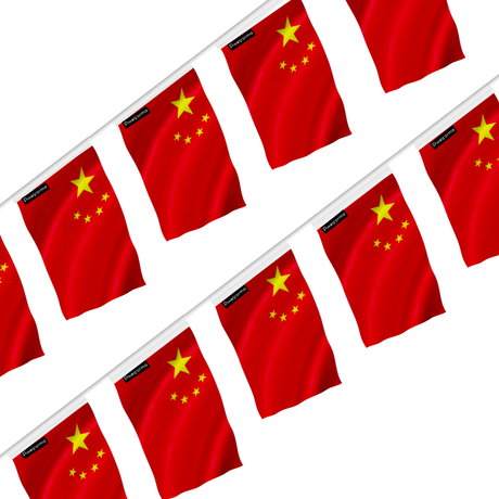 Guirlande drapeau chine - pixelforma