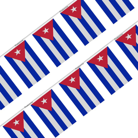 Guirlande drapeau cuba - pixelforma