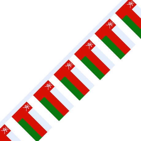 Guirlande Drapeau d'Oman en plusieurs tailles - Pixelforma