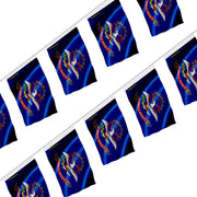 Guirlande drapeau dakota du nord en polyester résistant