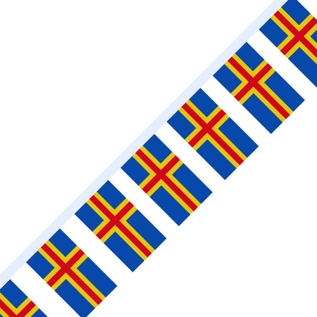 Flag of Åland Garland - Pixelforma