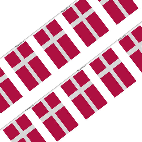 Guirlande drapeau danemark - pixelforma