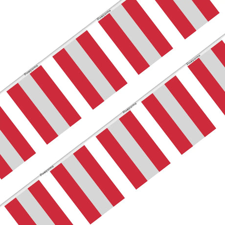 Guirlande drapeau d’autriche - pixelforma