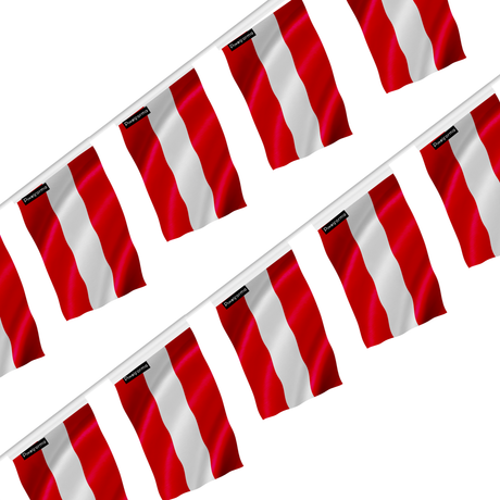Guirlande drapeau d’autriche - pixelforma