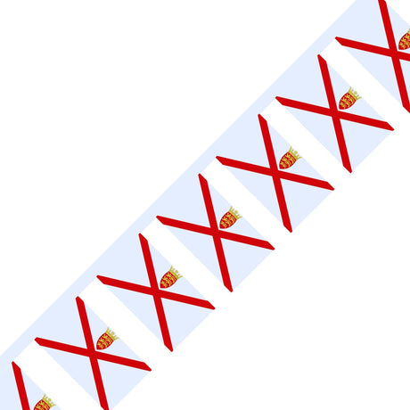 Jersey Flag Garland - Pixelforma