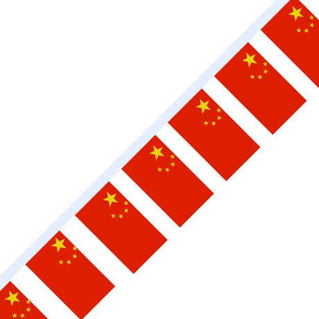 China Flag Garland - Pixelforma
