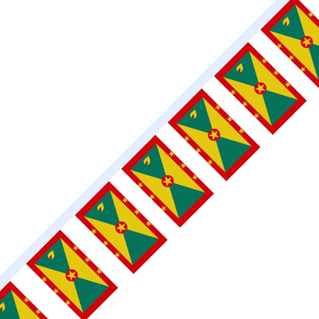 Grenada Flag Garland - Pixelforma