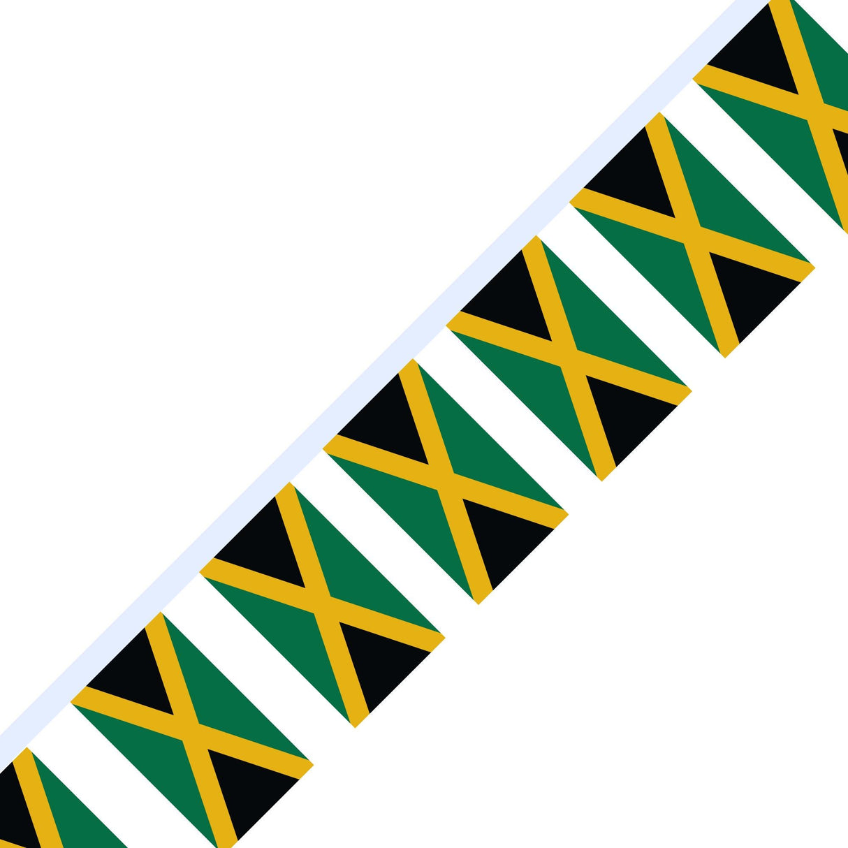 Jamaica Flag Garland - Pixelforma