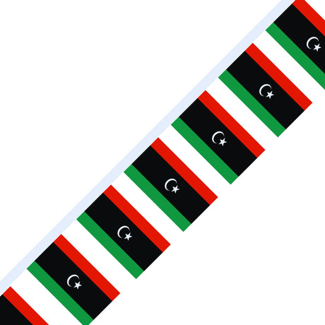 Flag of Libya Garland - Pixelforma
